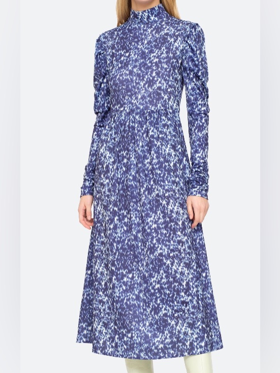 Sea Ny Women’s Celine Dress, Size S, Blue Color